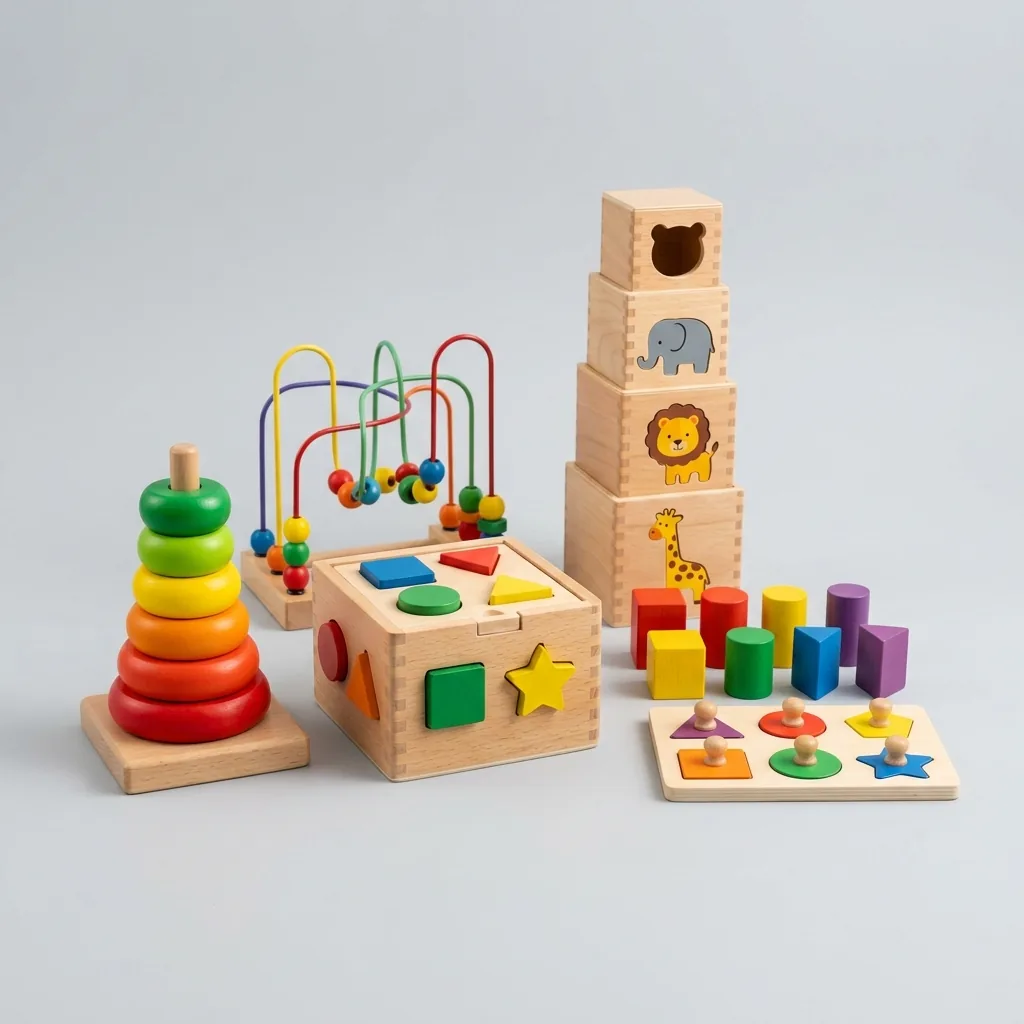 Utleie av trespill og Montessori-materialer i Cagliari
