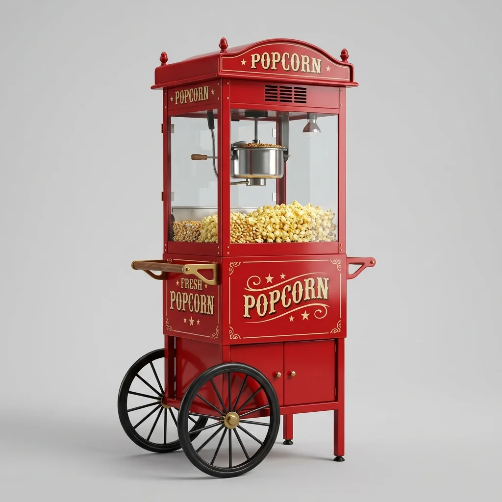 Popcornmaskinutleie i Cagliari