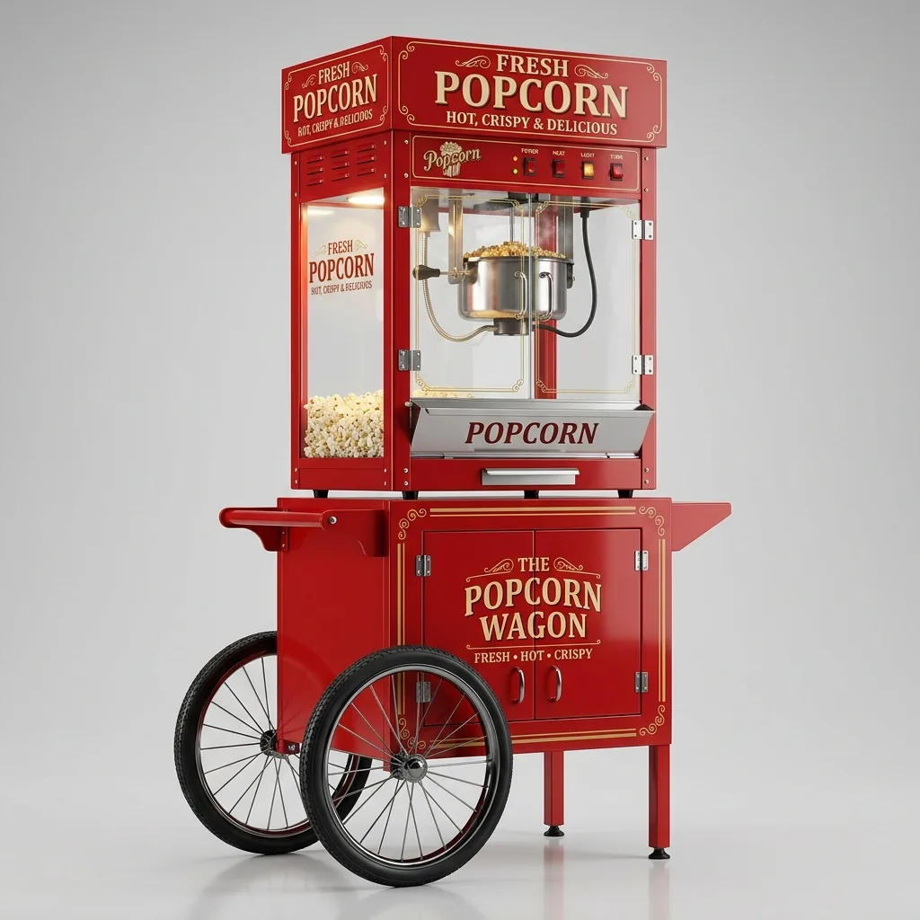 Leie av popcornmaskin i Cagliari