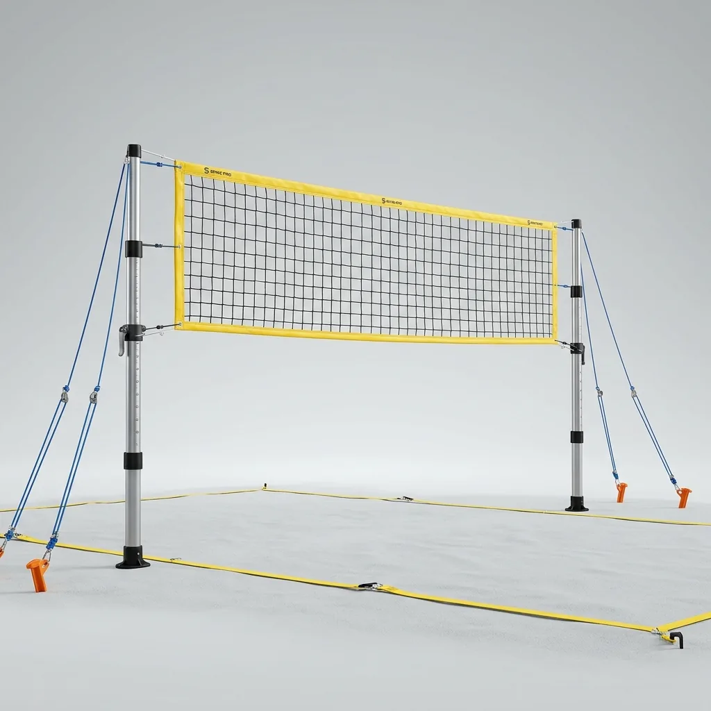 Leie av nett for sandvolleyball i Cagliari